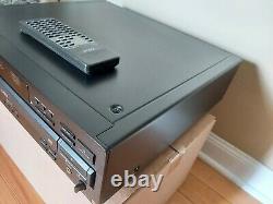 SONY CDP CA-9ES 5-DISC CD CAROUSEL PLAYER CHANGER WithREMOTE. LEGENDARY, VERY RARE