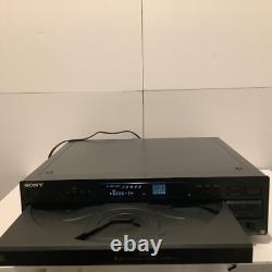 SONY CDP-CA80ES 5 Disc CD Changer Player No Remote