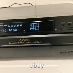 SONY CDP-CA80ES 5 Disc CD Changer Player No Remote