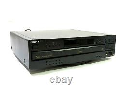 SONY CDP CA8ES CD 5 DISC CHANGER Player NO RemoteTested Carousel