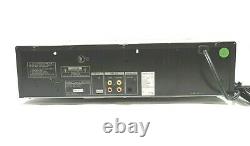SONY CDP CA8ES CD 5 DISC CHANGER Player NO RemoteTested Carousel