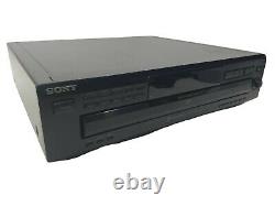 SONY CDP-CE315 5 Disc CD Player Changer Bundle withRemote, Batteries & Cable 1998