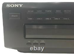 SONY CDP-CE315 5 Disc CD Player Changer Bundle withRemote, Batteries & Cable 1998