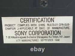 SONY CDP-CE315 5 Disc CD Player Changer Bundle withRemote, Batteries & Cable 1998