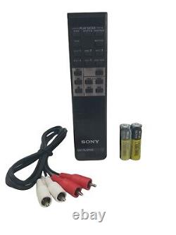 SONY CDP-CE315 5 Disc CD Player Changer Bundle withRemote, Batteries & Cable 1998