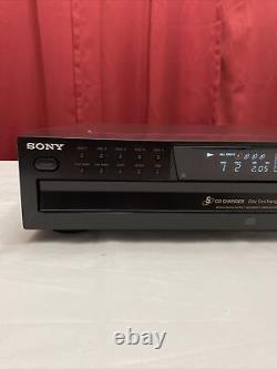 SONY CDP-CE375 5 Disc CD Carousel Changer Player TESTED & WORKS PERFECTLY