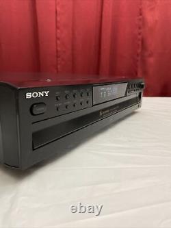 SONY CDP-CE375 5 Disc CD Carousel Changer Player TESTED & WORKS PERFECTLY
