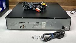 SONY CDP-CE375 5 Disc Carousel CD Player Changer with Remote -TESTED RM-DC355