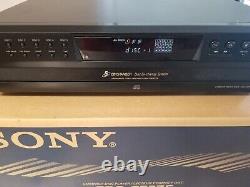 SONY CDP-CE375 Compact 5 Disc Player CD Changer