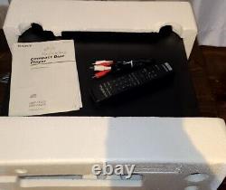 SONY CDP-CE375 Compact 5 Disc Player CD Changer EUC Original Box Remote Receipt