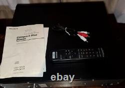 SONY CDP-CE375 Compact 5 Disc Player CD Changer EUC Original Box Remote Receipt