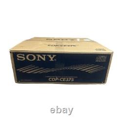 SONY CDP-CE375 Compact 5 Disc Player CD Changer NEW