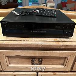 SONY CDP-CE500 5 DISC CHANGER CAROUSEL PLAYER USB FRONT RECORDER WithREMOTE Cable