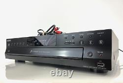 SONY CDP-CE500 5 Disc CD Changer Carousel Compact Disc Player USB Recorder