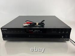 SONY CDP-CE500 5 Disc CD Changer Carousel Compact Disc Player USB Recorder