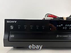 SONY CDP-CE500 5 Disc CD Changer Carousel Compact Disc Player USB Recorder