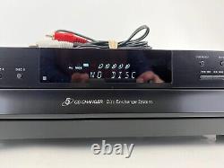 SONY CDP-CE500 5 Disc CD Changer Carousel Compact Disc Player USB Recorder