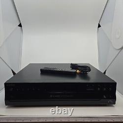 SONY CDP-CE500 5 Disc CD Changer Player With Remote Tested Working