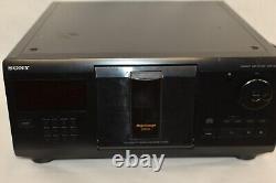 SONY CDP-CX210 Mega Storage 200 Disc CD Changer Player Used Tested No Remote