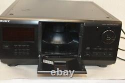 SONY CDP-CX210 Mega Storage 200 Disc CD Changer Player Used Tested No Remote