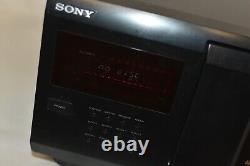 SONY CDP-CX210 Mega Storage 200 Disc CD Changer Player Used Tested No Remote