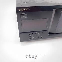 SONY CDP-CX220 Mega Storage 200 Disc Player CD Changer Tested Working with Remote