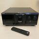 SONY CDP-CX355 300 Disc CD Player Changer + OEM Remote New belts (See Video)