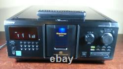 SONY CDP-CX355 COMPACT DISC PLAYER 300 CD CHANGER MEGA STORAGE CAROUSEL withRemote