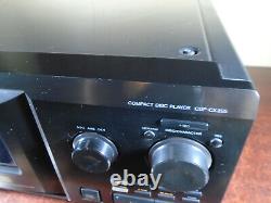 SONY CDP-CX355 COMPACT DISC PLAYER 300 CD CHANGER MEGA STORAGE CAROUSEL withRemote