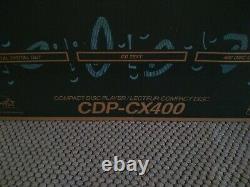 SONY CDP-CX400 400 DISC CD PLAYER CHANGER + Remote Control PARTIALLY SEALED