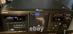 SONY CDP-CX400 CD Player 400 Mega Changer No Remote Tested + New Belts