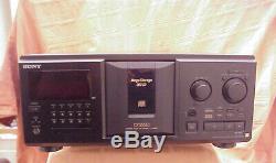 SONY CDP-CX555ES === 300 Disc CD Changer Player withDigitalOutput & Remote Control