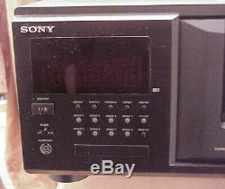 SONY CDP-CX555ES === 300 Disc CD Changer Player withDigitalOutput & Remote Control