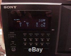 SONY CDP-CX555ES === 300 Disc CD Changer Player withDigitalOutput & Remote Control
