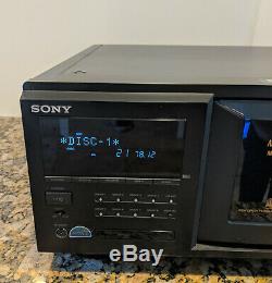 SONY CDP-M555ES 400-Disc Mega Storage CD Player Changer Jukebox WithDigital Manual