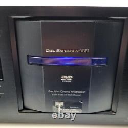 SONY DVP-CX777ES Disc Explorer 400 CD/DVD Player/Changer NO REMOTE TESTED+WORKS