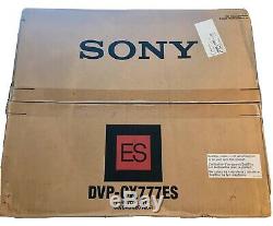 SONY DVP-CX777ES Disk Explorer 400-Disc CD/DVD Changer Player BlackBRAND-NEW