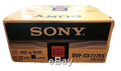 SONY DVP-CX777ES Disk Explorer 400-Disc DVD Changer Player BlackBRAND-NEWNIB