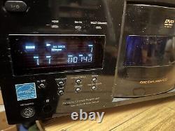 SONY DVP-CX995V HDMI 400 Disc DVD/CD Mega Changer Disc Explorer 400 Tested