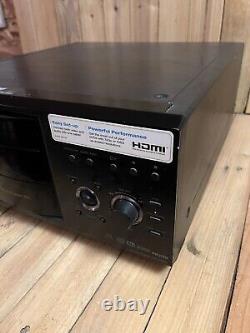 SONY DVP-CX995V HDMI 400 Disc DVD/CD Mega Changer Disc Explorer 400 Tested