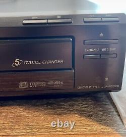 SONY DVP-NC800H 1080p HDMI 5-Disc Changer DVD/CD Player with Remote Tested Works