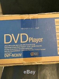 SONY DVP-NC80V 5 DISC CD DVD Player Changer Black Color NEW SEALED BOX