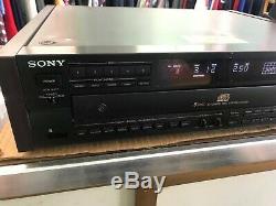 SONY ES CDP-C77ES 5 Disc CD Changer Player