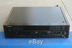 SONY ES CDP-C77ES 5 Disc CD Changer Player with Remote Control (RM-D315)