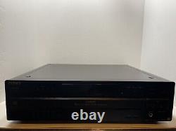 SONY ES CDP-CA80ES 5 Disc CD Changer Player, Remote, Manual, Tested Very Clean