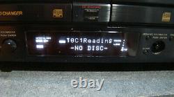 SONY RCD-W222ES 5 Disc CD Changer player Recorder Burner with PDF manual RARE