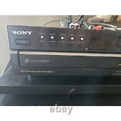 SONY SCD-CE595 Super Audio CD Player 5 Disc Changer Carousel withRemote-TESTED