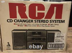 Sealed RCA 8593 Disc Changer Stereo CD Player Cassette Tape Dubbing Recorder NEW