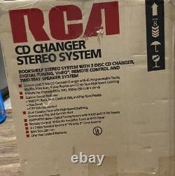 Sealed RCA 8593 Disc Changer Stereo CD Player Cassette Tape Dubbing Recorder NEW