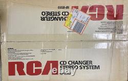 Sealed RCA 8593 Disc Changer Stereo CD Player Cassette Tape Dubbing Recorder NEW